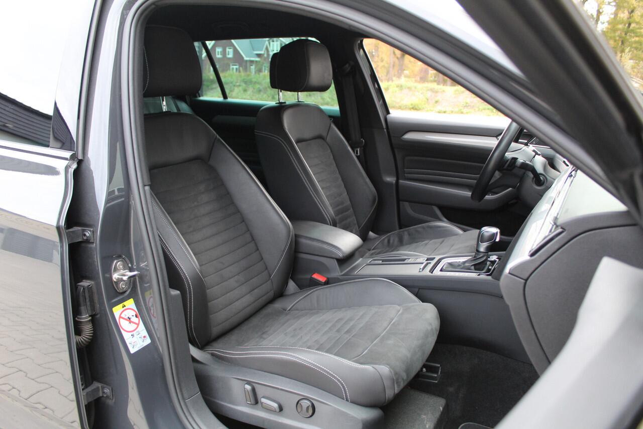 Volkswagen PASSAT Variant GTE PHEV | Black style | Leder | 19 inch | IQ-Light | Virtual cockpit | Rijklaar