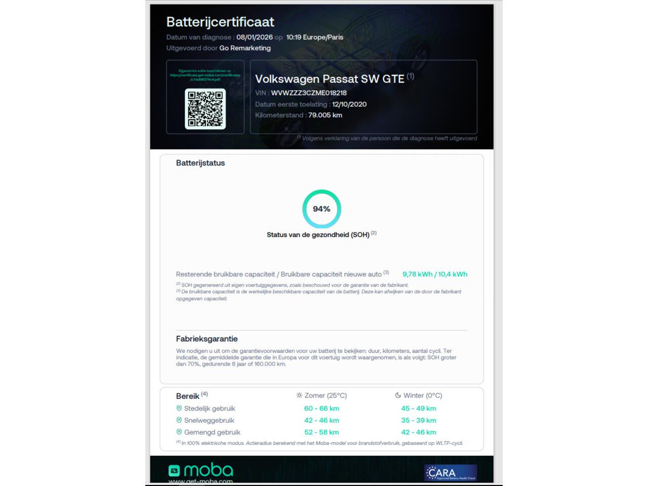 Volkswagen PASSAT Variant 1.4 TSI PHEV GTE Business SOH 94% / Lederen Bekleding / Schuif & Kanteldak / Trekgewicht 1.600 KG / Apple Carplay & Android Auto / 360 Graden Camera / Adaptieve Cruise Control / Stoelverwarming / Dynaudio / Lichtmetalen Velgen / Navigatie / Parkee