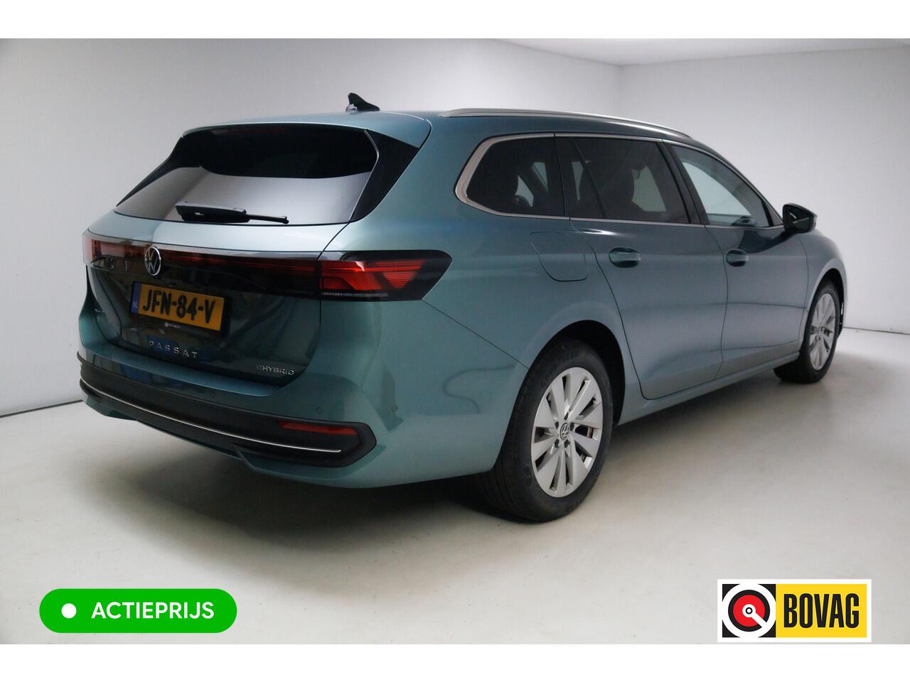 Volkswagen PASSAT Variant 1.5 eHybrid Buss. 204 PK automaat | Facelift | Travel assist | Stoel &stuurverw. | Elec. klep | Ergo Active stoel met massage, Adaptieve cruise, Camera, Sfeerverlichting