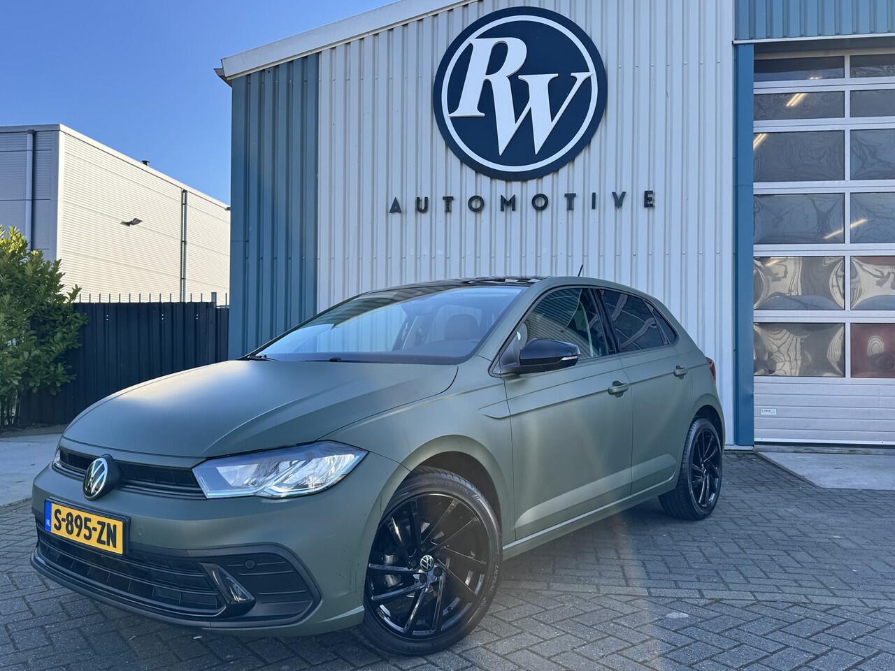 Volkswagen POLO 1.0 TSI Gree Wrap / Zwart met. AppleCarplay/Leder/LED/Navi/Adaptive/Lane assist / BTW Auto NL Auto