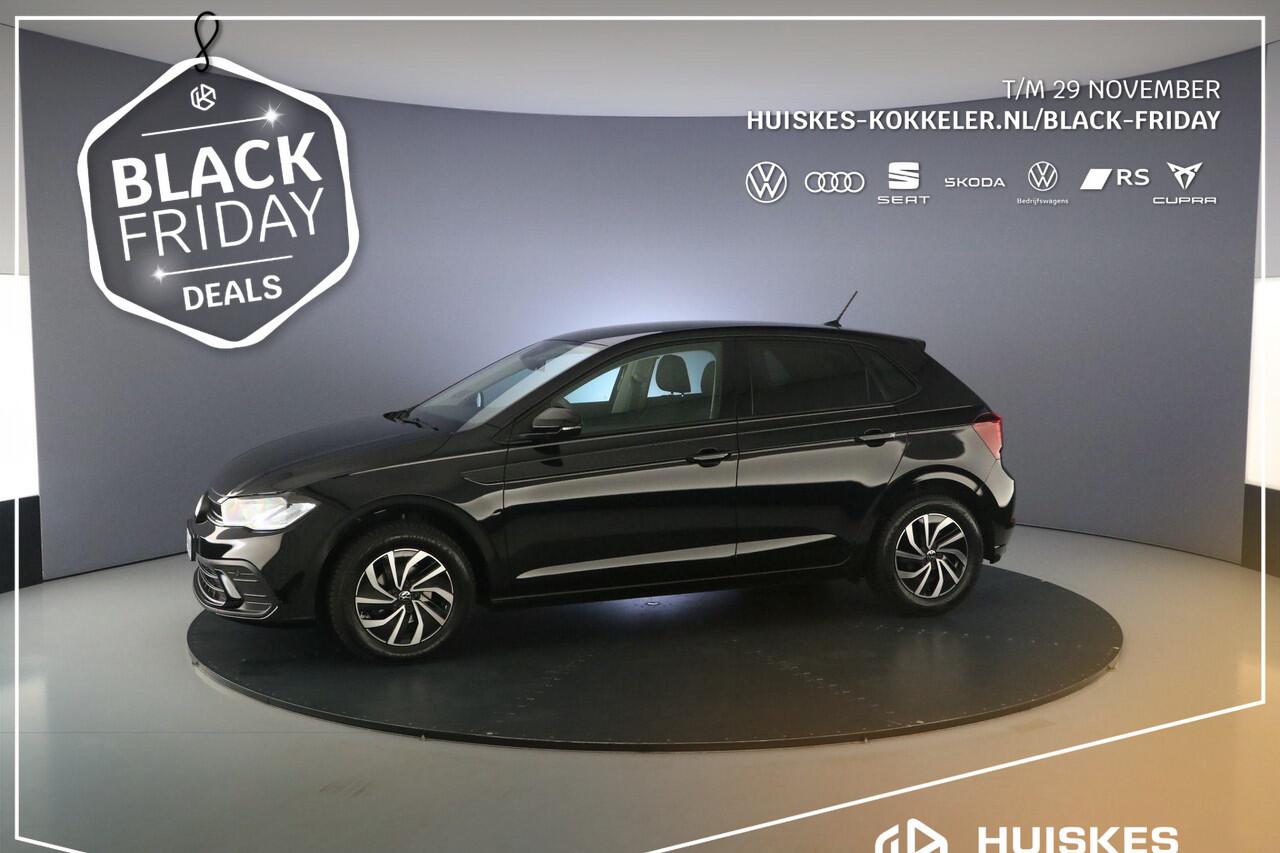 Volkswagen POLO Life Edition 1.0 TSI 95pk Adaptive cruise control, Achteruitrijcamera, LED koplampen, Parkeersensor achter, App connect, Airco, DAB, Radio