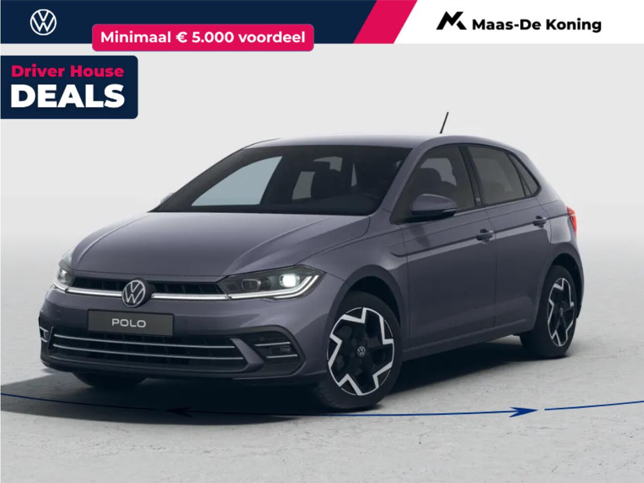Volkswagen POLO 50 Edition 1.0 TSI 95 PK 7 versn. DSG · Achteruitrijcamera · draadloze telefoonlader ·