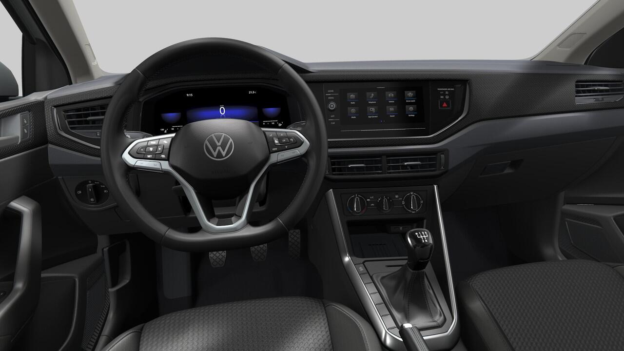 Volkswagen POLO Life Edition | 'App-Connect' smartphone integratie | Airconditioning automatisch (Climatronic), 2-zone | Buitenspiegels elektrisch instel- verwarm- en inklapbaar