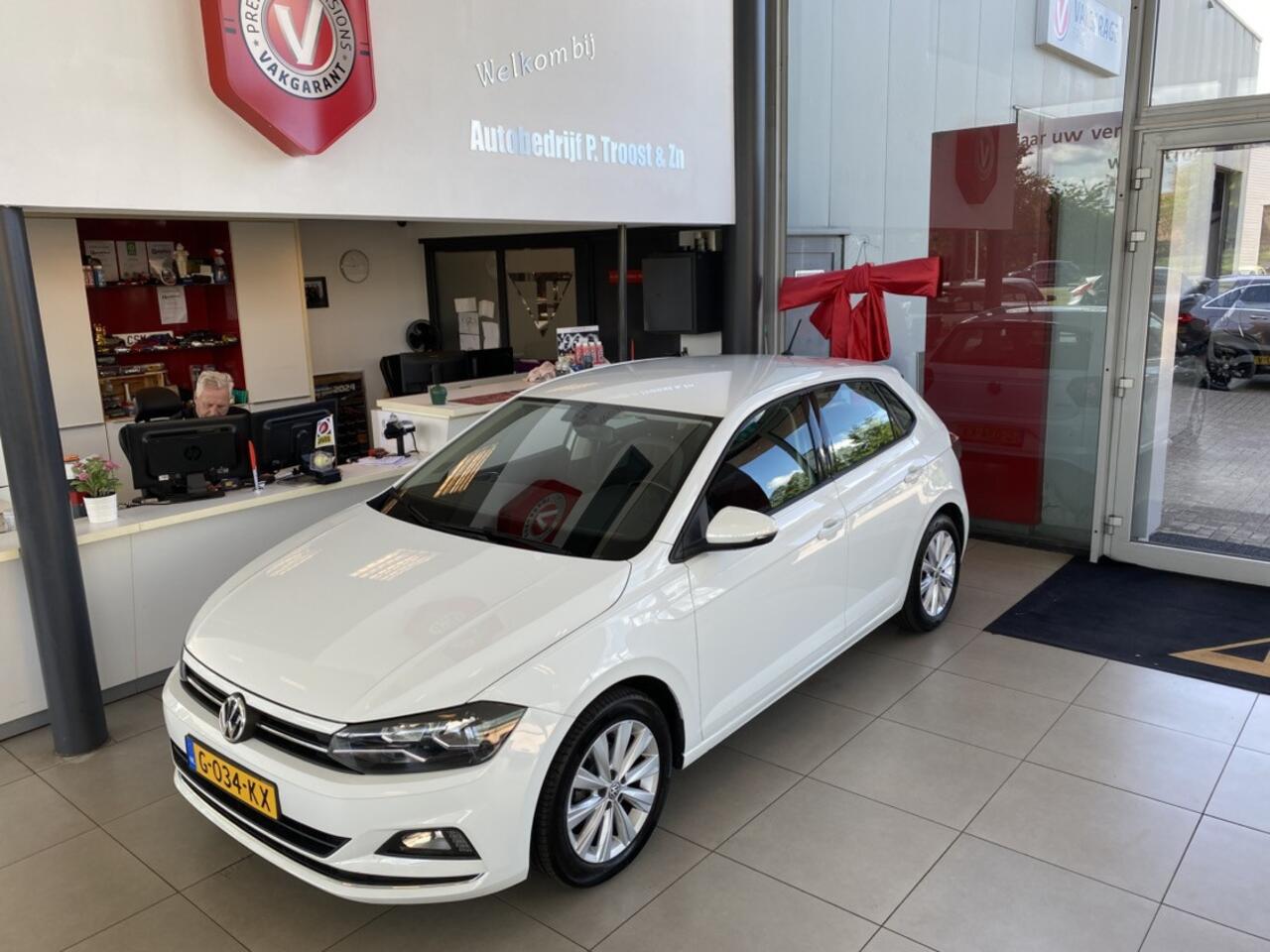 Volkswagen POLO 1.0 TSI Highline,Apple Carplay Android/Auto,Climatecontrol,Cruise control adaptief,Spraakbediening,Stuur Multifunctioneel,l16 Inch Lmv
