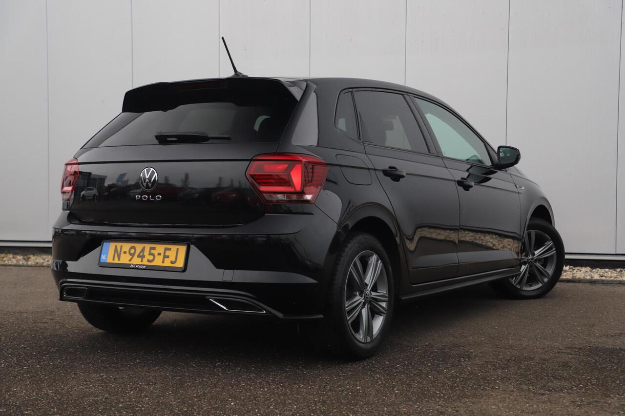 Volkswagen POLO 1.0 TSI R-Line Edition DSG Automaat 95PK Navigatie Carplay Android PDC Bluetooth Adaptive Cruise Airco LED 16 inch LMV