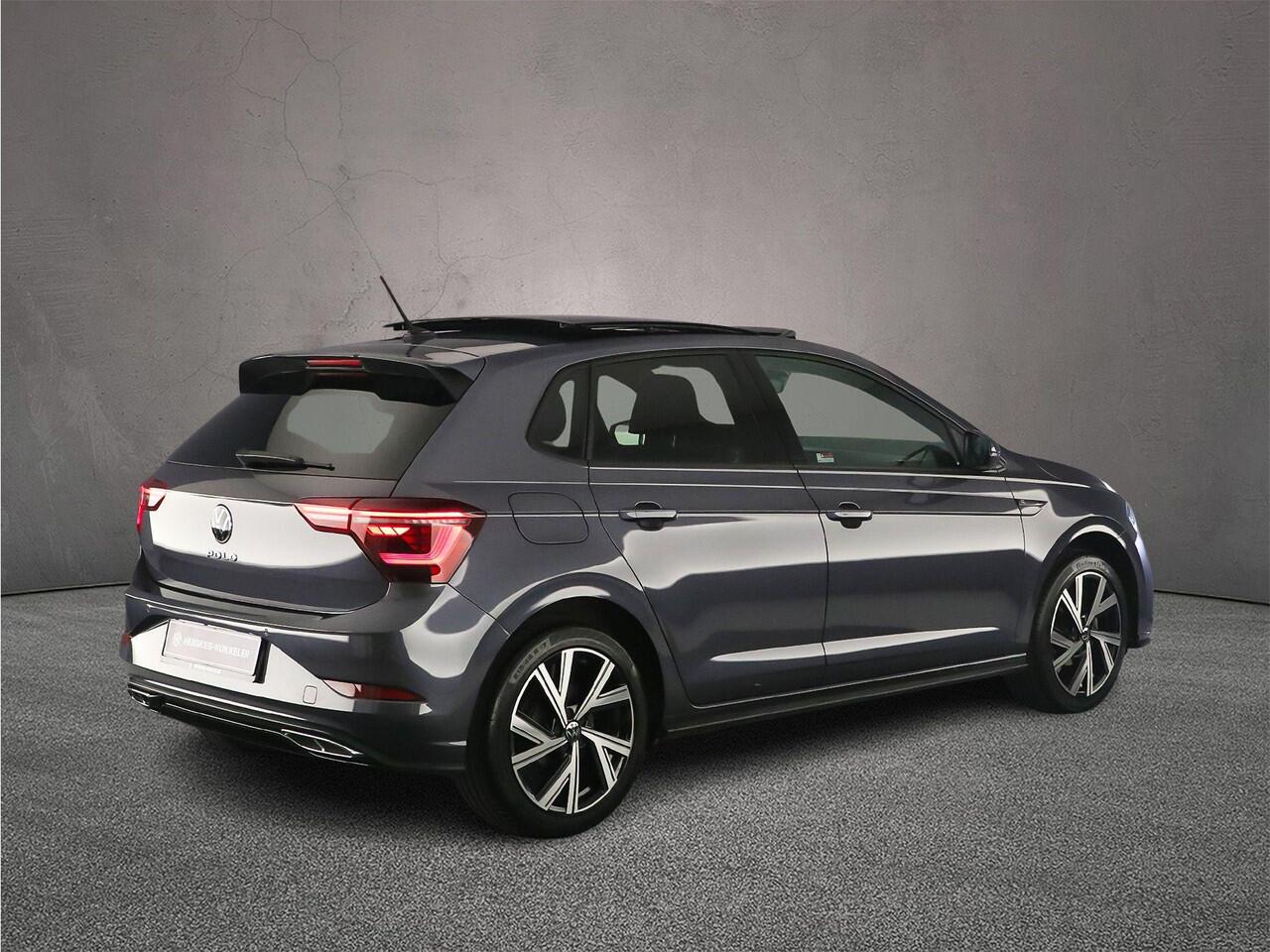 Volkswagen POLO R-Line 1.0 TSI 95pk DSG Automaat Panoramadak, Beats audio, Adaptive cruise control, Achteruitrijcamera, Stoelverwarming