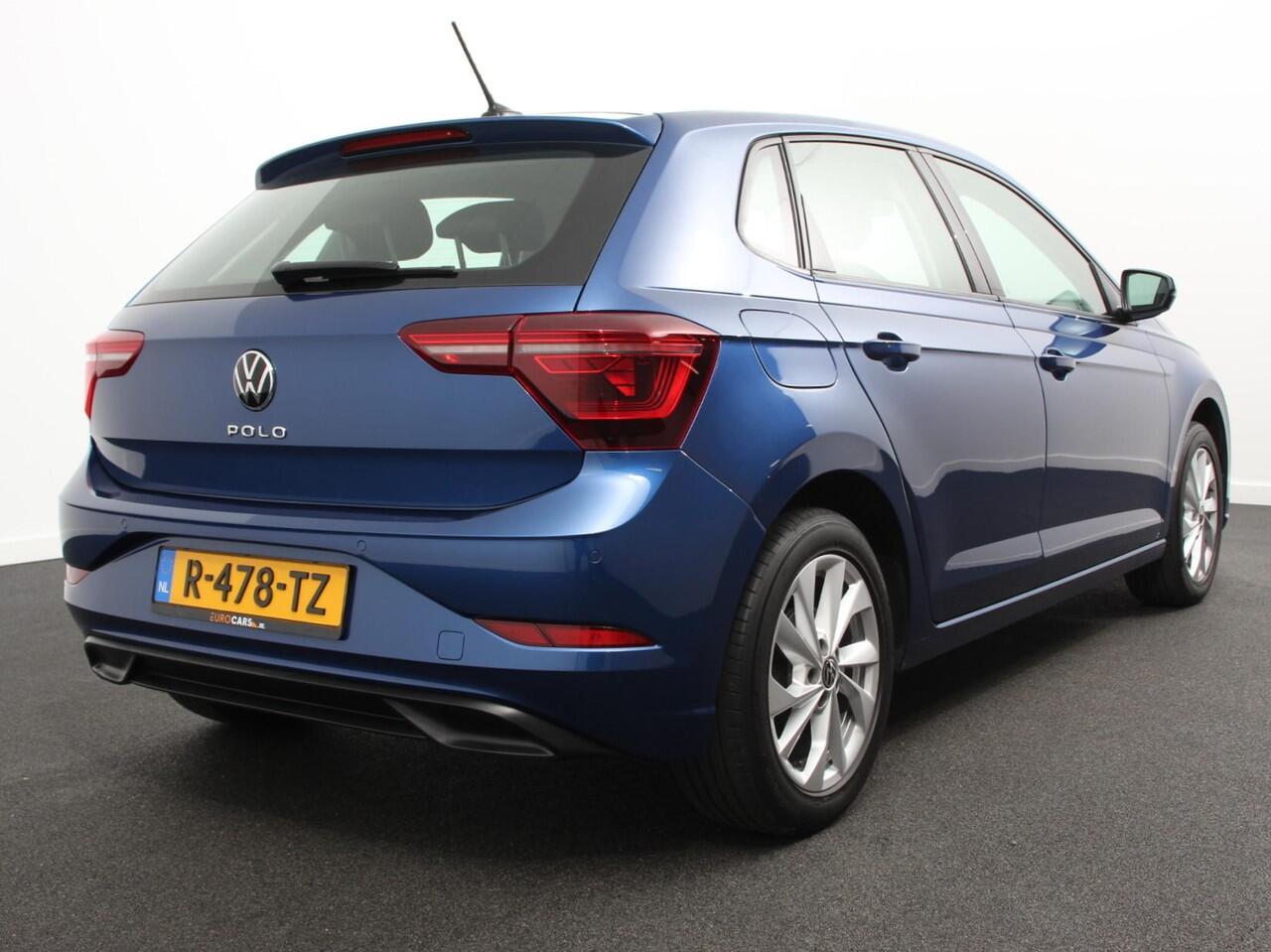 Volkswagen POLO 1.0 TSI Automaat Style Volkswagen Polo 1.0 TSI DSG Style | Navigatie | Climate Control | Adaptive Cruise Control | Camera | Lane Assist | LED Matrix | DAB | Parkeer sensoren | App Connect