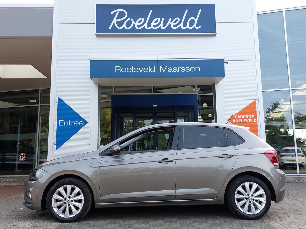 Volkswagen POLO 1.0 TSI 95pk Highline Executive 5-Deurs | Navi | Apple Carplay+Android Auto | Clima | Adap.Cruise | Sfeerverlichting | Pdc V+A | Licht+Regensensor | Privacy Glass | 16''lm