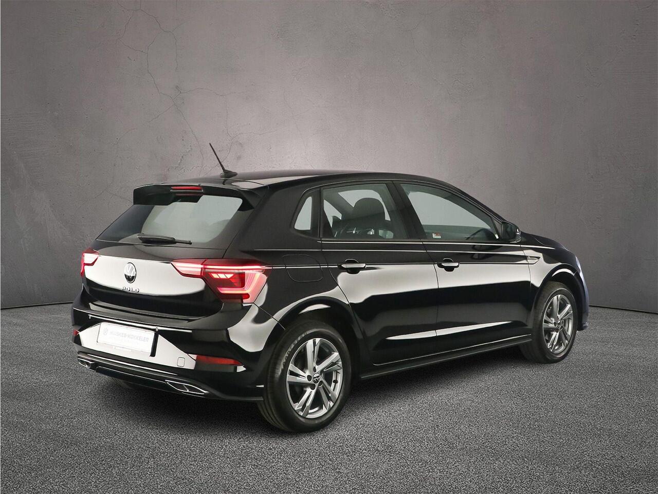 Volkswagen POLO R-Line 1.0 TSI 95pk DSG Automaat Adaptive cruise control, Achteruitrijcamera, LED matrix koplampen, Stoelverwarming, Parkeersensoren, App connect