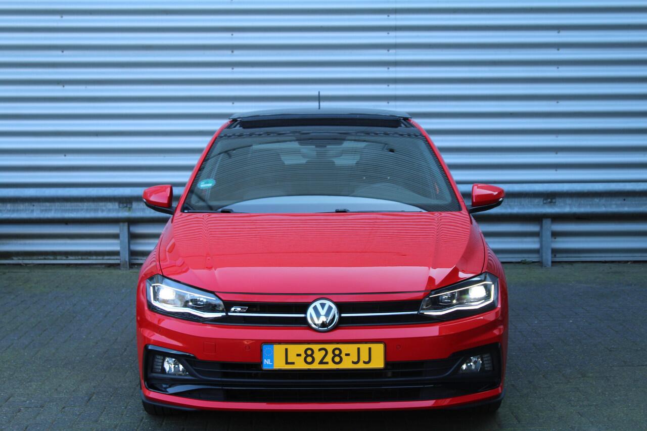 Volkswagen POLO 1.0 TSI 96pk R-Line NL-Auto NAP Panoramadak Clima Cruise Navi PDC Carplay Dig. Cockpit LED