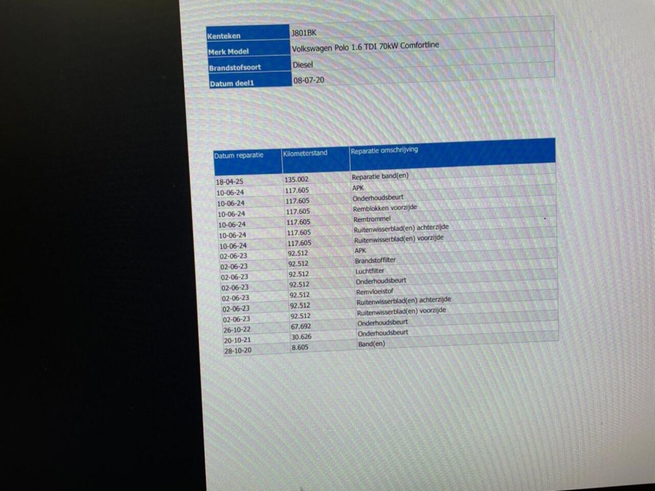 Volkswagen POLO 1.6 TDI Comfortline - Carplay, Cruise