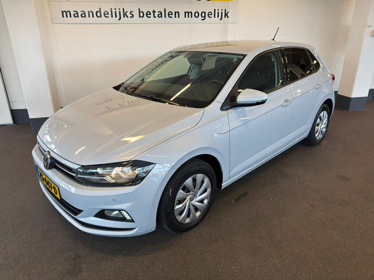 Volkswagen POLO 1.0 TSI Highline Orig.NL auto/Metallic wit/Navigatie/Apple car play/Climate control/Adaptive cruise control/Parkassist/Privacy glass/Spiegel verwarming