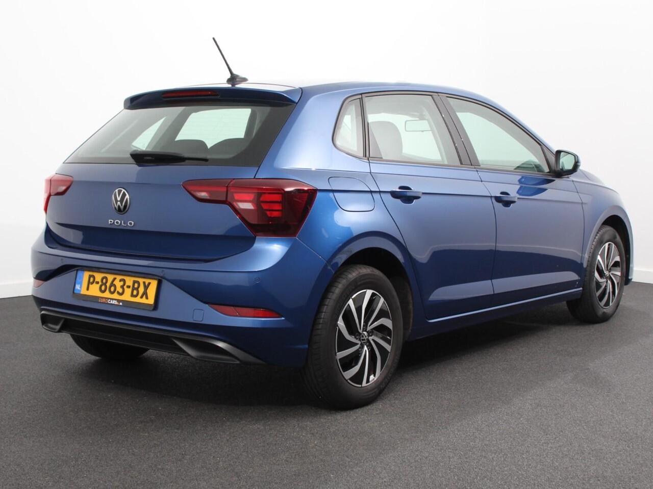 Volkswagen POLO 1.0 TSI Life Nieuw model Navigatie Digitale Cockpit Airco Parkeer sensoren V+A | LED Lichtmetalen Velgen