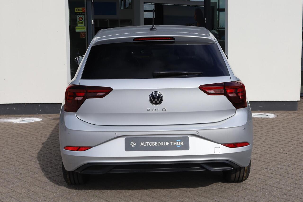 Volkswagen POLO 1.0 TSI Life Edition 95PK / 70kW Achteruitrijcamera, Apple Carplay & Android Auto, verwarmbare voorstoelen, Keyless Entry & Start, adaptive cruise control met Stop&Go en stuurhulp, 2-zonde Climatronic airconditioning, volledig digitaal instrumentenpaneel 