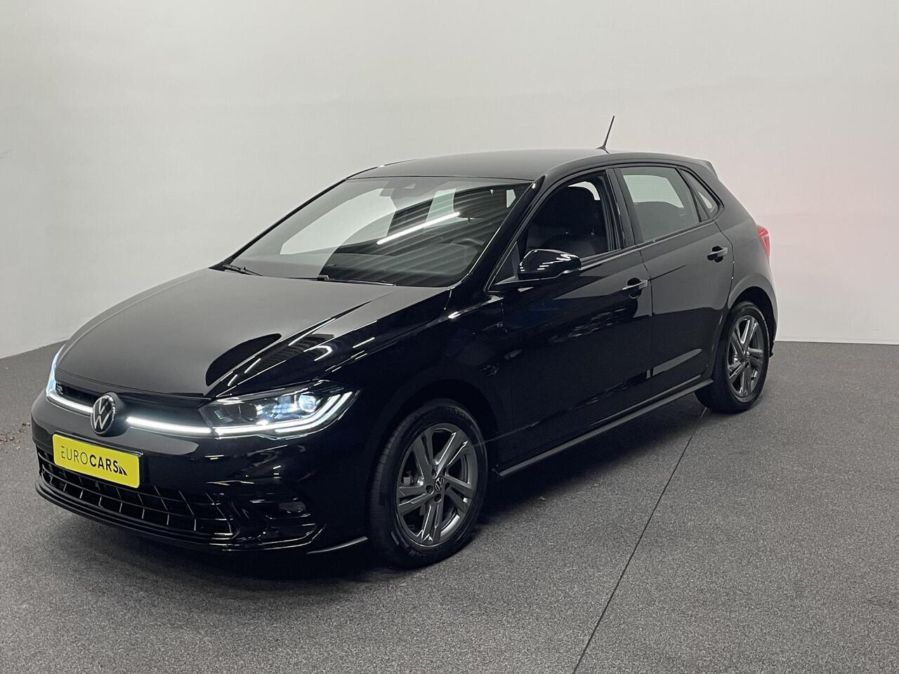 Volkswagen POLO 1.0 TSI R-Line DSG Navigatie Apple Carplay/Android Auto Camera Parkeersensoren Adaptive Cruise Control Matrix-LED-koplamp Lichtmetalen velgen Climate Control Getinte ramen