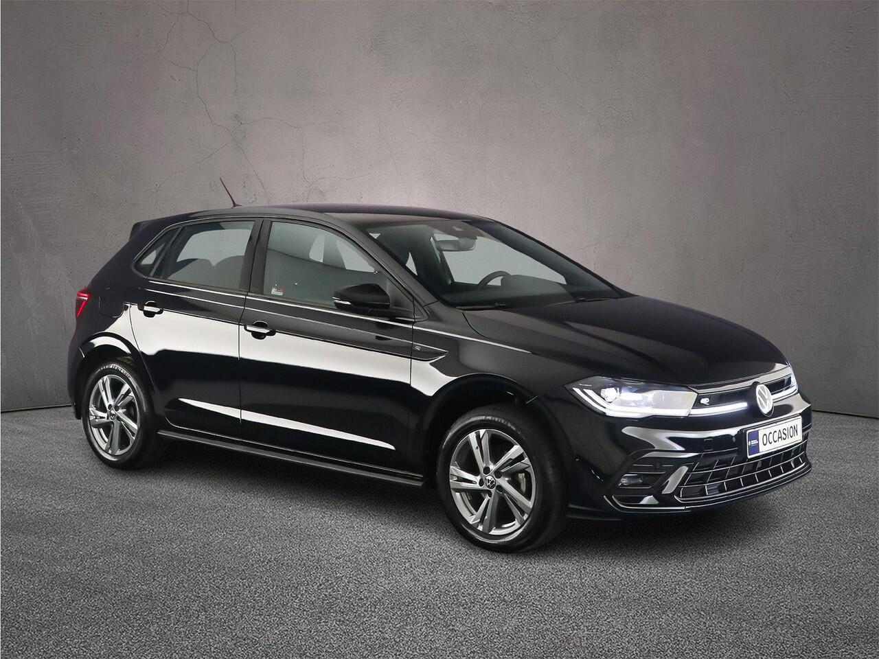 Volkswagen POLO R-Line 1.0 TSI 95pk DSG Automaat Adaptive cruise control, Achteruitrijcamera, Stoelverwarming, LED matrix koplampen, Airco, Parkeersensoren, DAB, Radio, App connect