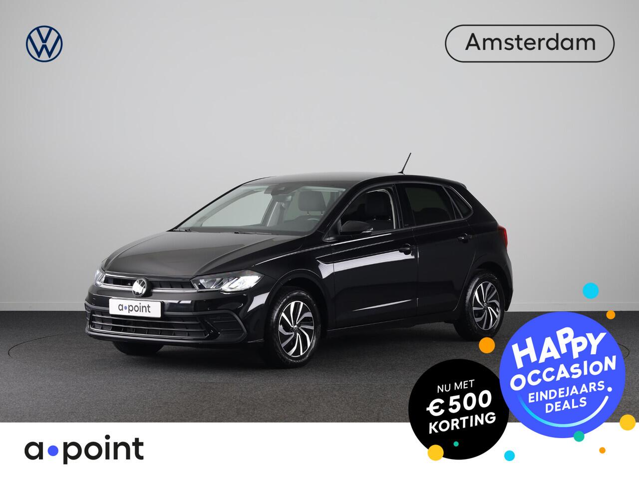Volkswagen POLO 1.0 TSI Life Edition 95 pk | Verlengde garantie | Navigatie via App | Parkeersensoren achter | Achteruitrijcamera | Autom. airco |