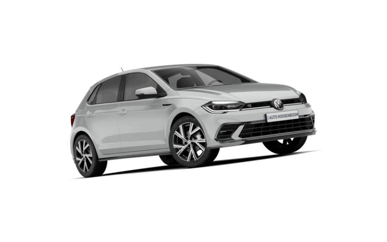Volkswagen POLO R-Line | 'App-Connect' draadloze smartphone integratie | Achterlichten LED, luxe uitgevoerd incl. dynamische knipperlichten | Afstandscontrolesysteem (Front Assist)