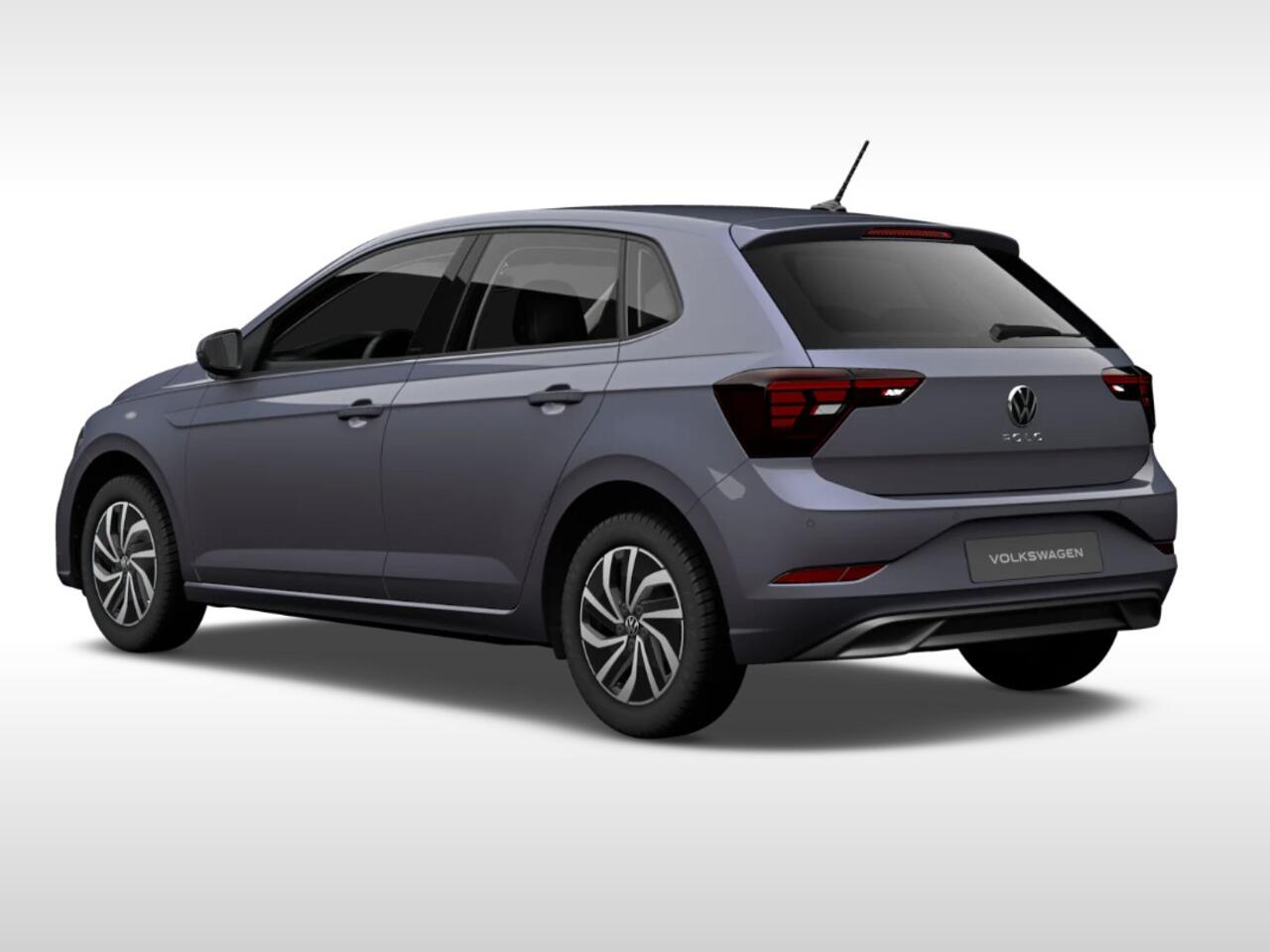 Volkswagen POLO Life Edition 1.0 TSI 95 pk 5 versn. Hand · Achteruitrijcamera · regensensor ·