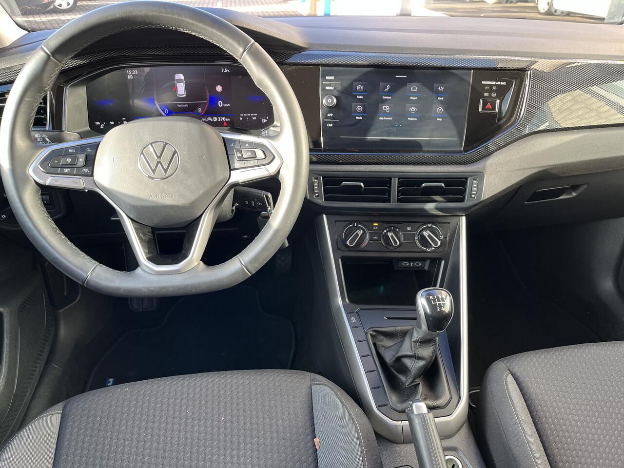 Volkswagen POLO 1.0 TSI Life Edition / GARANTIE TM 09-2028/ APP-CONNECT / AIRCO /ADAPTIEVE CRUISE CONTROL / PARKEERSENSOREN / CAMERA / LED / LANE ASSIST / ISOFIX