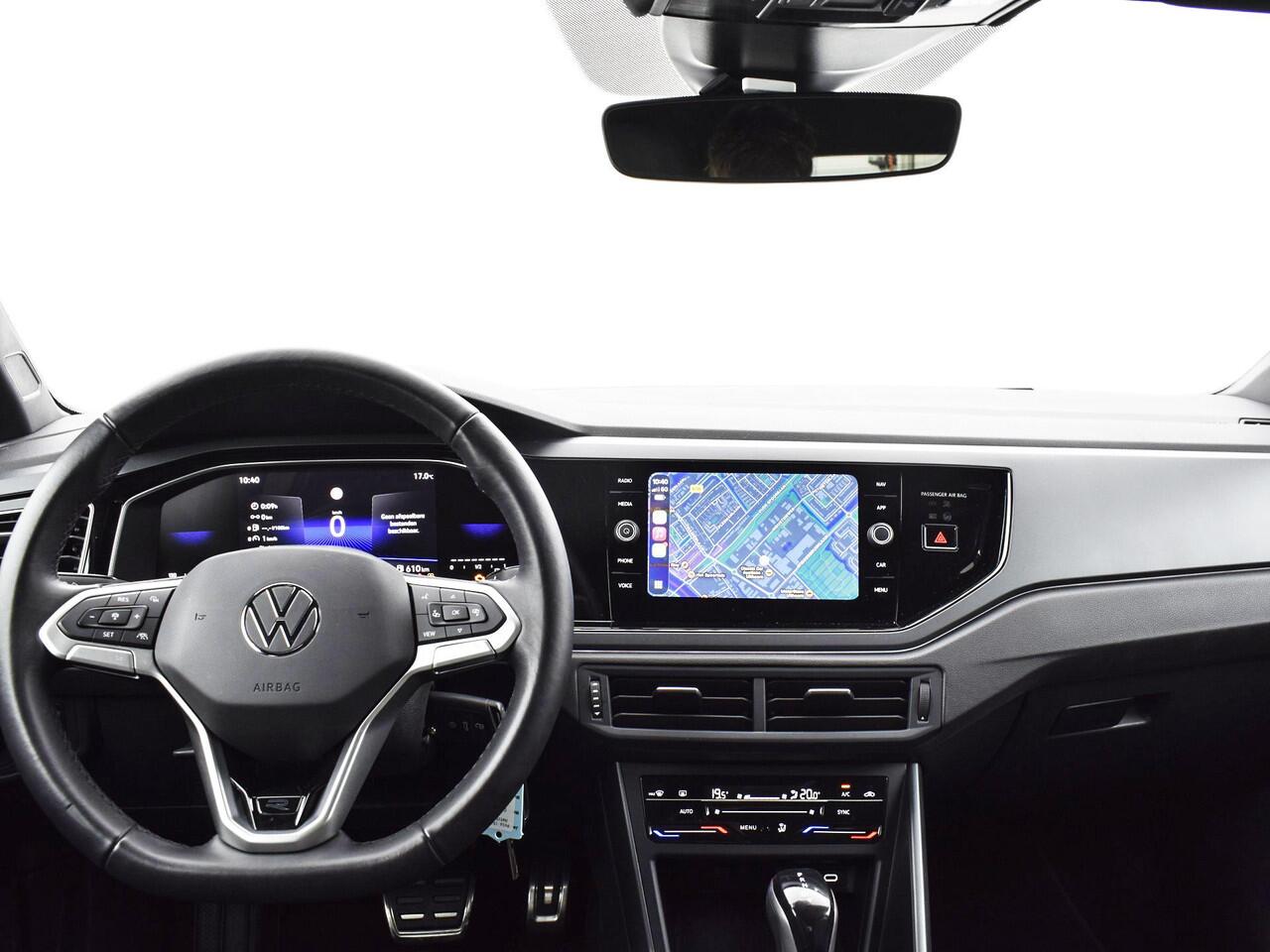 Volkswagen POLO 1.0 TSI 95pk DSG R-Line · Camera · Apple/Android Car Play · P-Sensoren· Getint Glas · Verkeersbord Herkenning · 16'' Inch · Garantie t/m 24-11-2028 of 100.000km