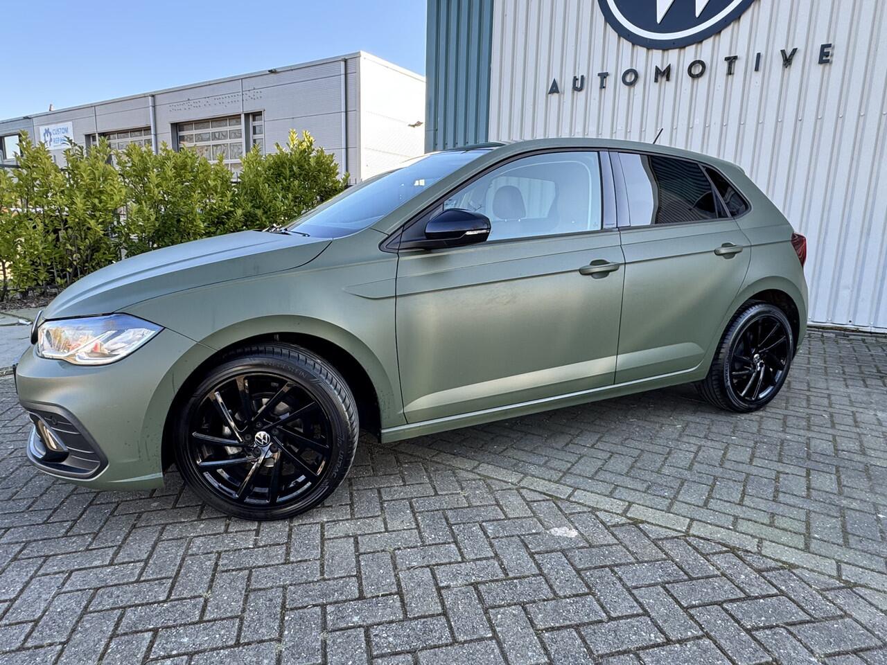 Volkswagen POLO 1.0 TSI Gree Wrap / Zwart met. AppleCarplay/Leder/LED/Navi/Adaptive/Lane assist / BTW Auto NL Auto