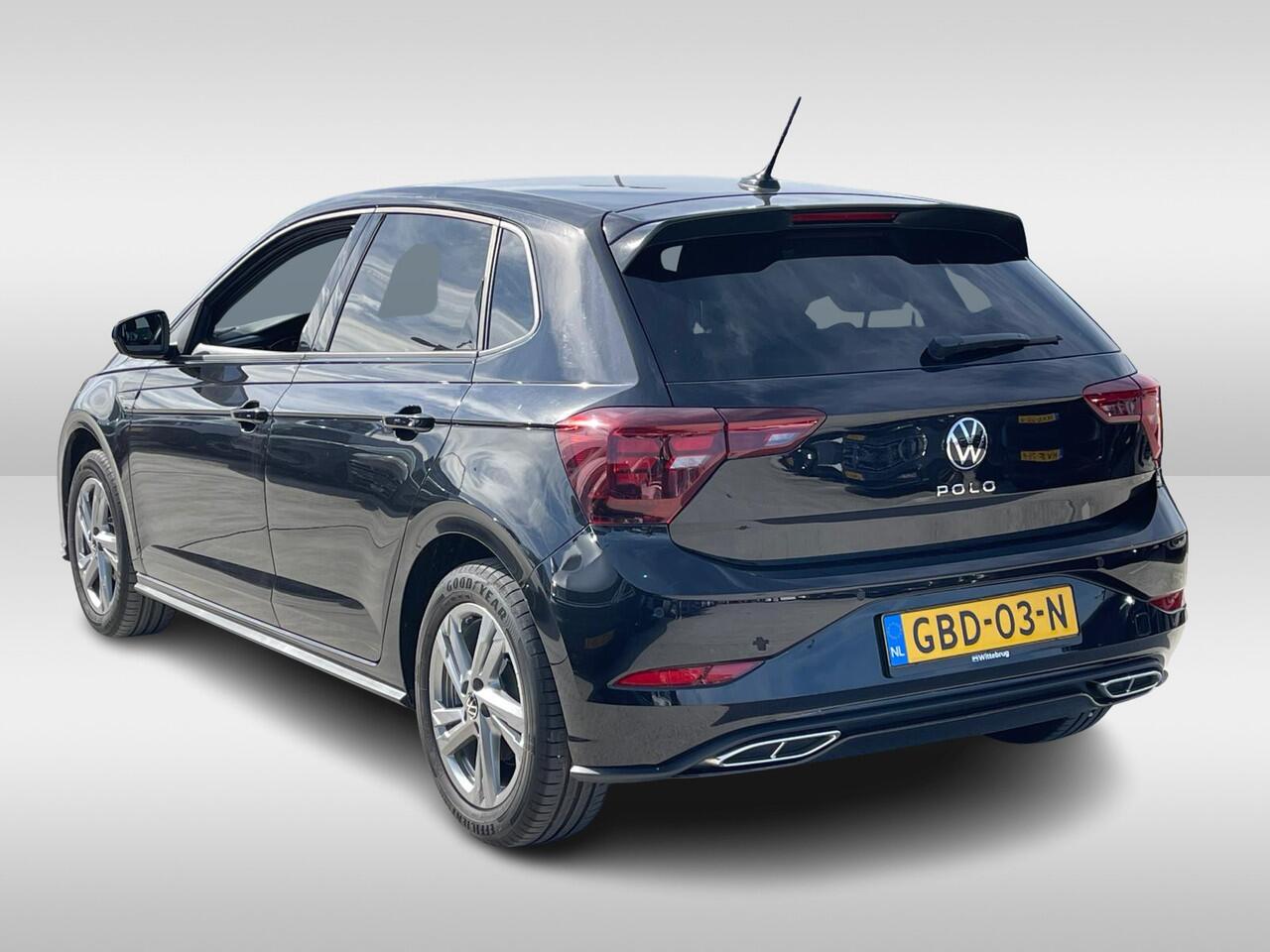 Volkswagen POLO 1.0 TSI R-Line / Achteruitrijcamera / Keyless / Stoelverwarming / Getint / Glas / 16'' LMV / VW