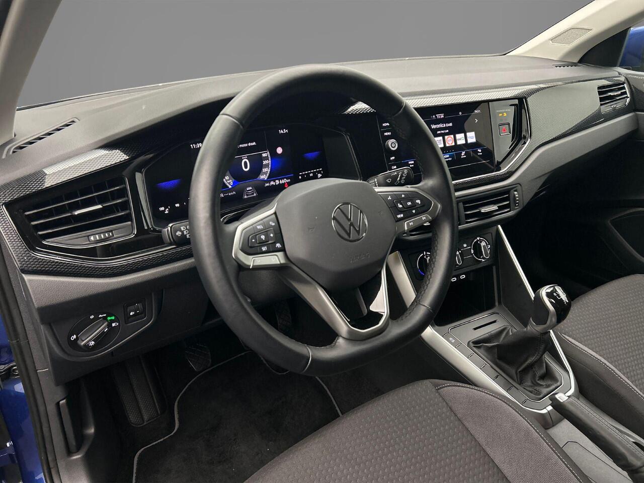 Volkswagen POLO Life Edition 1.0 TSI 95pk Adaptive cruise control, Achteruitrijcamera, LED koplampen, App connect, DAB, Radio, Bluetooth