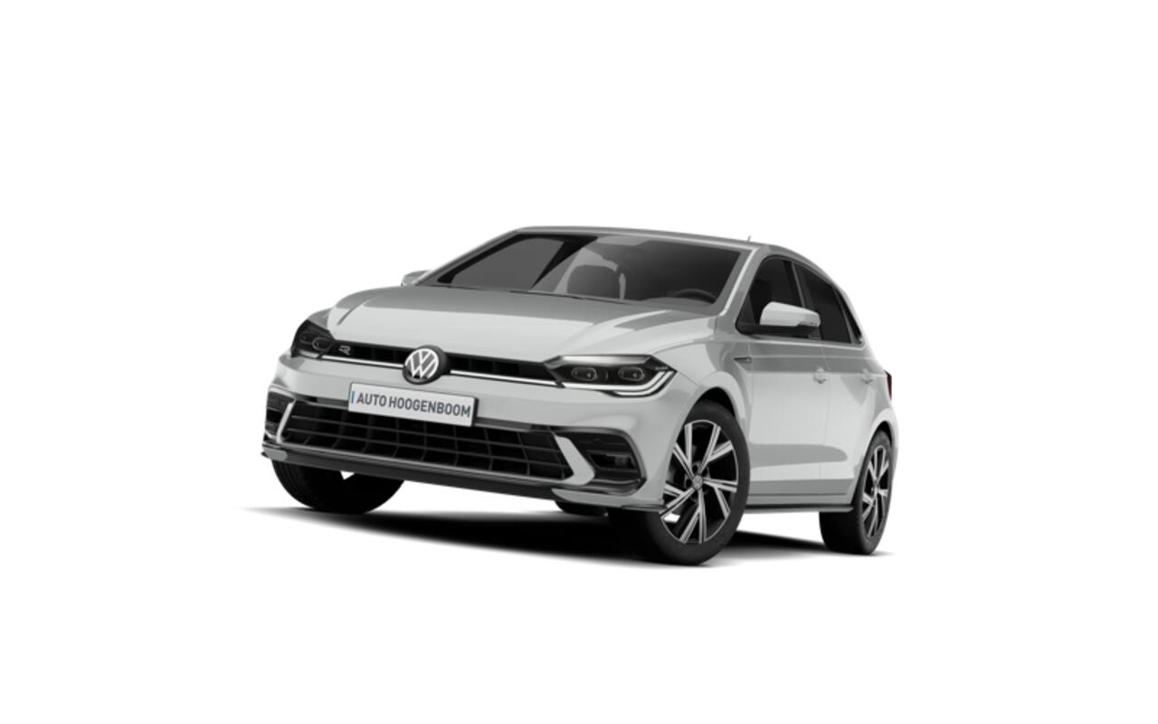 Volkswagen POLO R-Line | 'App-Connect' draadloze smartphone integratie | Achterlichten LED, luxe uitgevoerd incl. dynamische knipperlichten | Afstandscontrolesysteem (Front Assist)