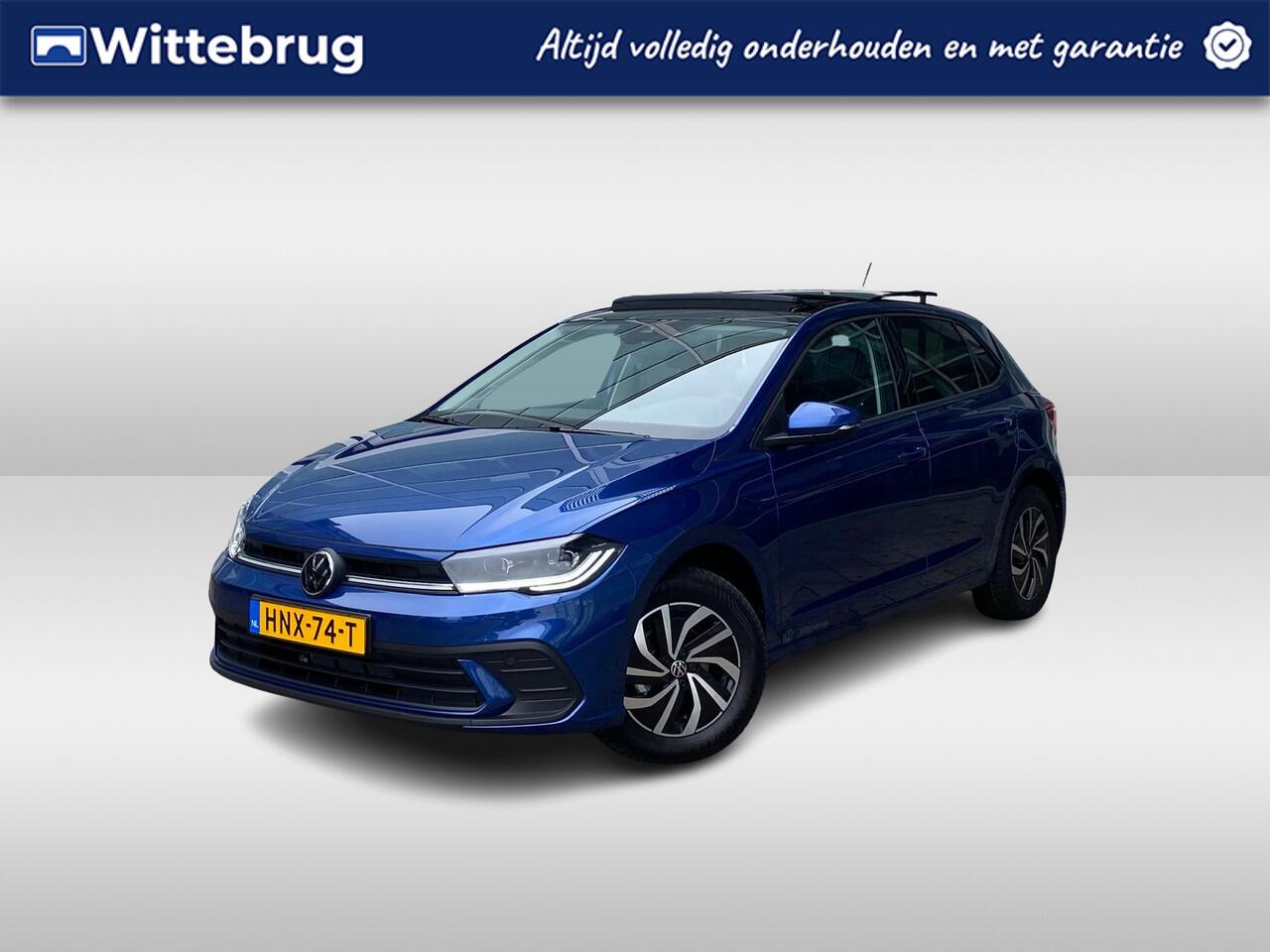 Volkswagen POLO 1.0 TSI Life Edition / Led Matrix Koplampen / Panoramadak / Achteruitrijcamera / App Connect / Navigatie / 15'' LMV VW