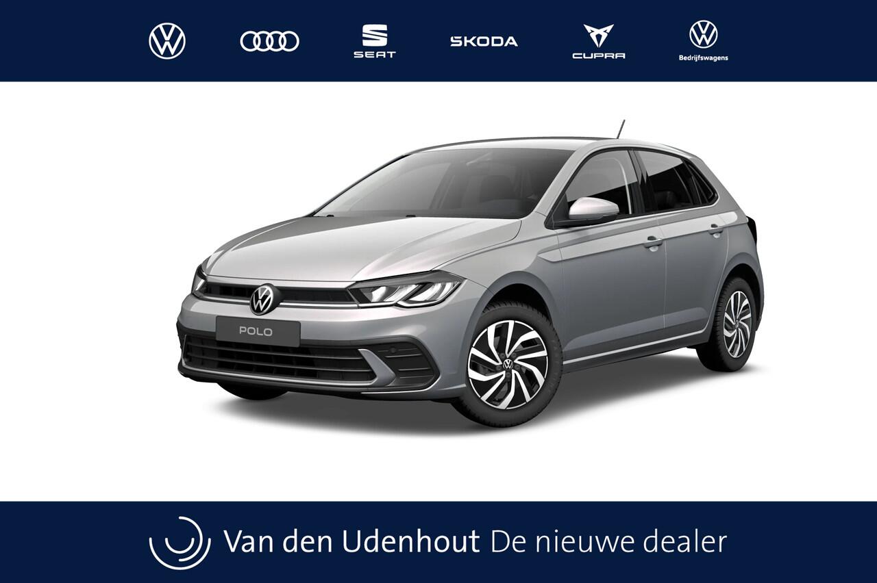 Volkswagen POLO 1.0 TSI 95 5MT Life Edition Zijruiten achter en achterruit getint, 65% lichtabsorberend | Parkeersensoren achter (Park Distance Control) | 'App-Connect' smartphone integratie