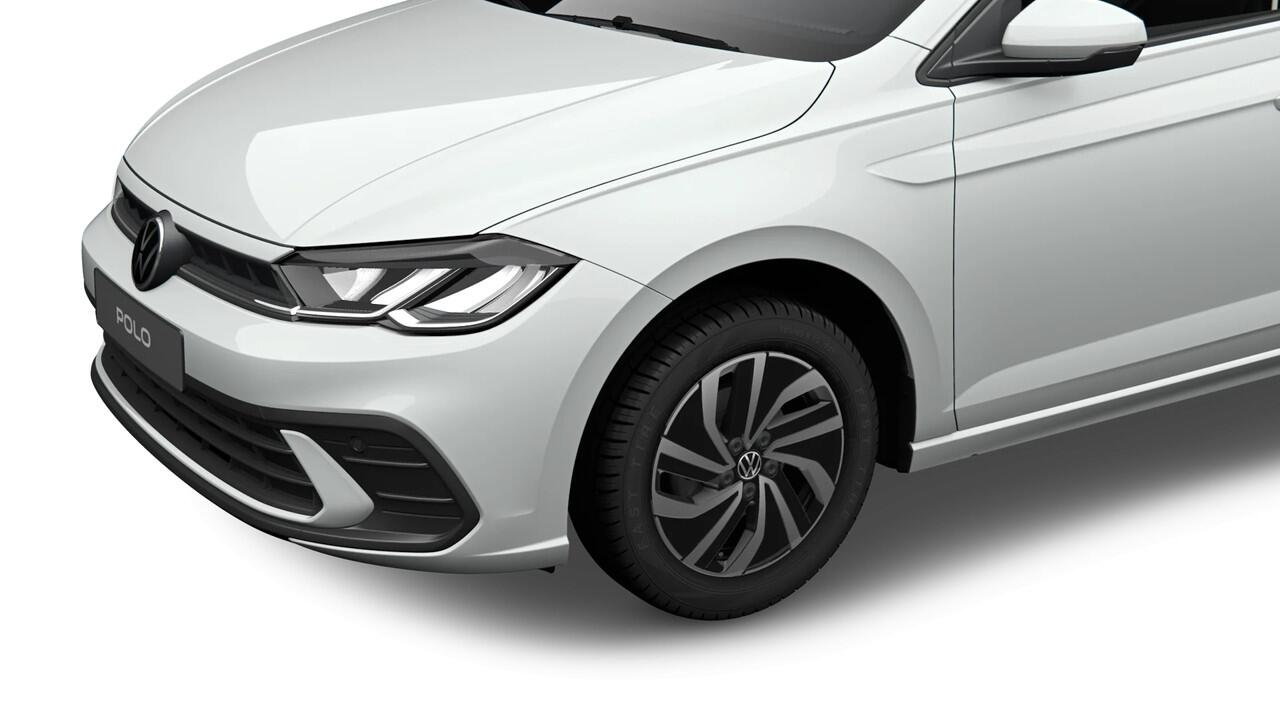 Volkswagen POLO Life Edition | 'App-Connect' smartphone integratie | Airconditioning automatisch (Climatronic), 2-zone | Buitenspiegels elektrisch instel- verwarm- en inklapbaar