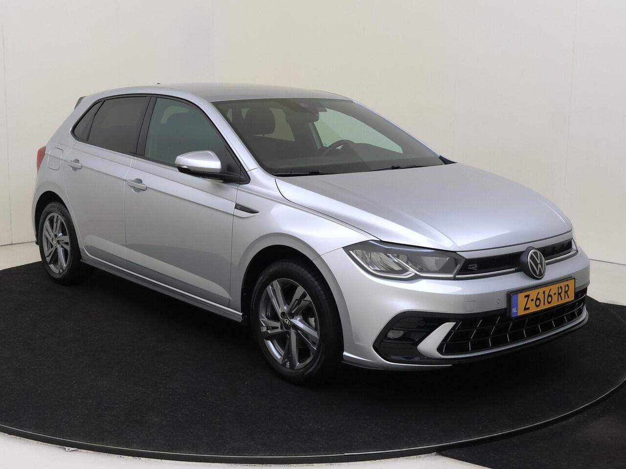 Volkswagen POLO 1.0 TSI R-Line | Achteruitrijcamera | Keyless | Adaptieve cruise control | Stoelverwarming | Digital cockpit pro | CarPlay | Sfeerverlichting |