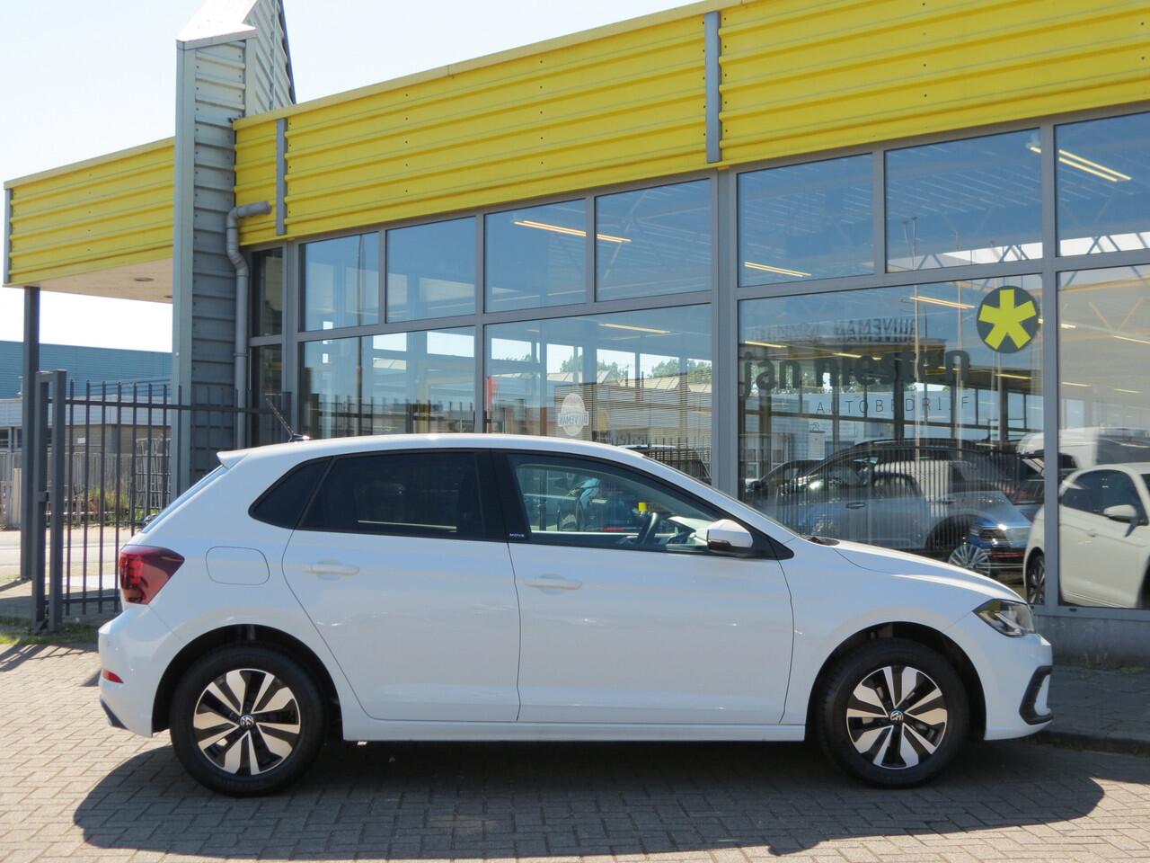 Volkswagen POLO 1.0 MPI Polo -80pk- Move | LED | Climate Control | Stoelverwarming | Parkeersensoren | Rijklaarprijs incl. 1 jaar Bovag garantie
