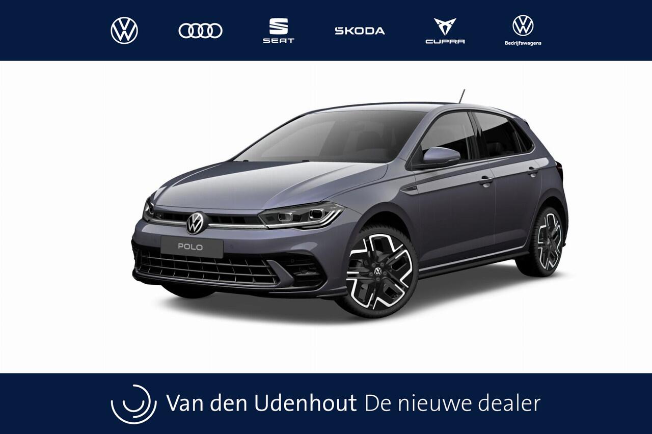 Volkswagen POLO 1.0 TSI 95 7DSG R-Line Edition Automaat | Verwarmbare voorstoelen | Diefstalalarm | Zijruiten achter en achterruit getint, 65% lichtabsorberend | Airconditioning automatisch (Climatronic), 2-zone