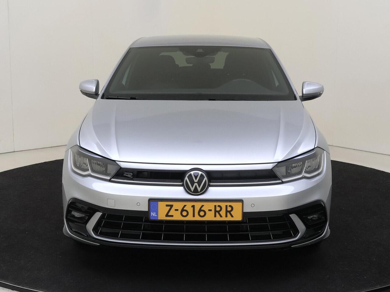 Volkswagen POLO 1.0 TSI R-Line | Achteruitrijcamera | Keyless | Adaptieve cruise control | Stoelverwarming | Digital cockpit pro | CarPlay | Sfeerverlichting |