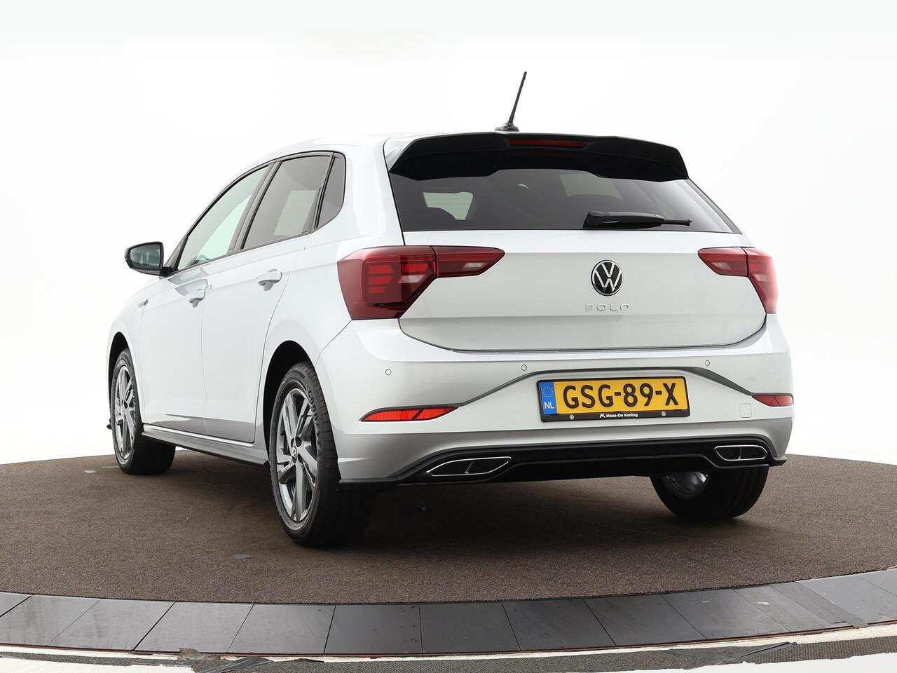 Volkswagen POLO 1.0 Tsi 95pk DSG R-Line · Apple/Android Car Play · Camera · ACC · Climatronic · Getint Glas · 16'' Inch · Garantie t/m 17-11-2028 of 100.000km