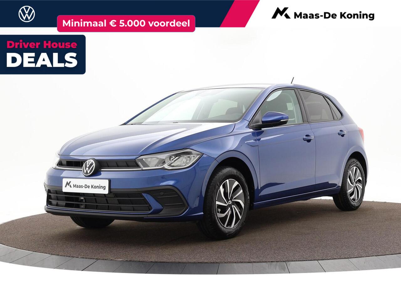 Volkswagen POLO Life Edition 1.0 TSI 95 pk 5 versn. Hand · achteruitrijcamera · regensensor ·