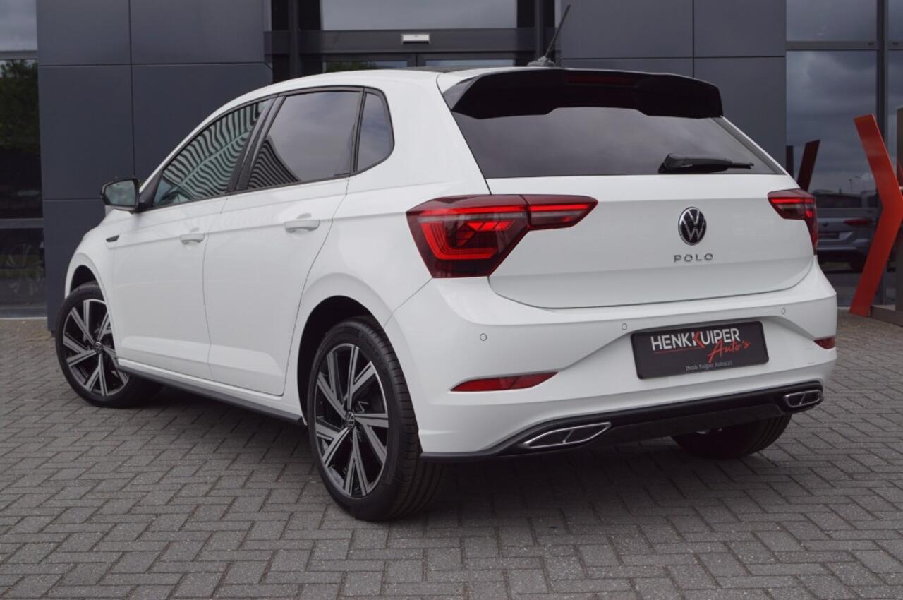 Volkswagen POLO 1.0 TSI DSG R-Line /Navi / Virt. cockpit /IQ LED/17LM /Zwart dak