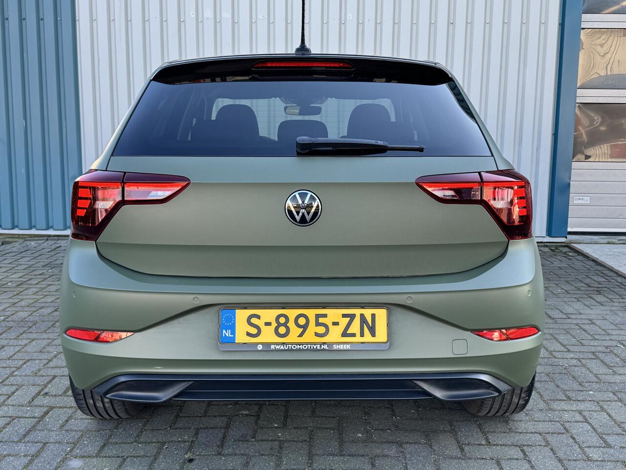 Volkswagen POLO 1.0 TSI Gree Wrap / Zwart met. AppleCarplay/Leder/LED/Navi/Adaptive/Lane assist / BTW Auto NL Auto
