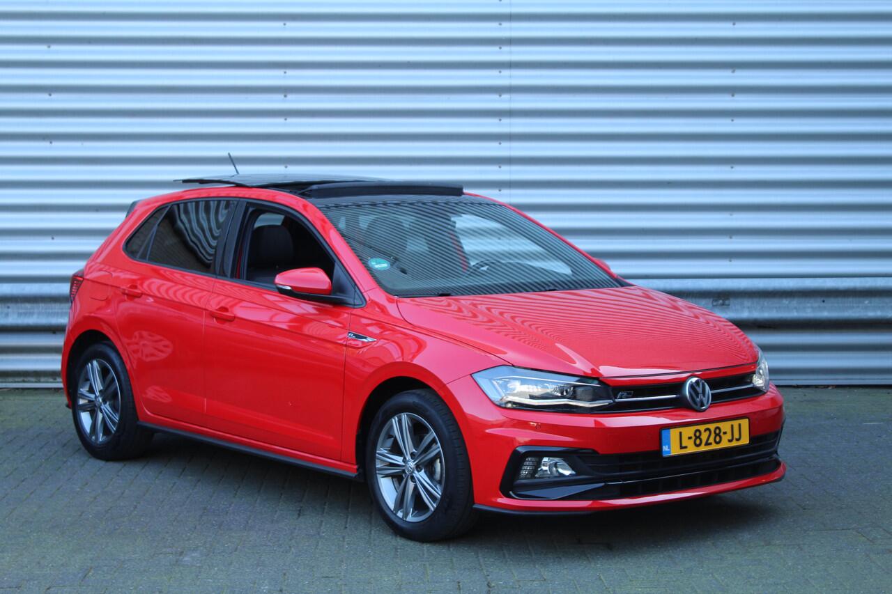Volkswagen POLO 1.0 TSI 96pk R-Line NL-Auto NAP Panoramadak Clima Cruise Navi PDC Carplay Dig. Cockpit LED