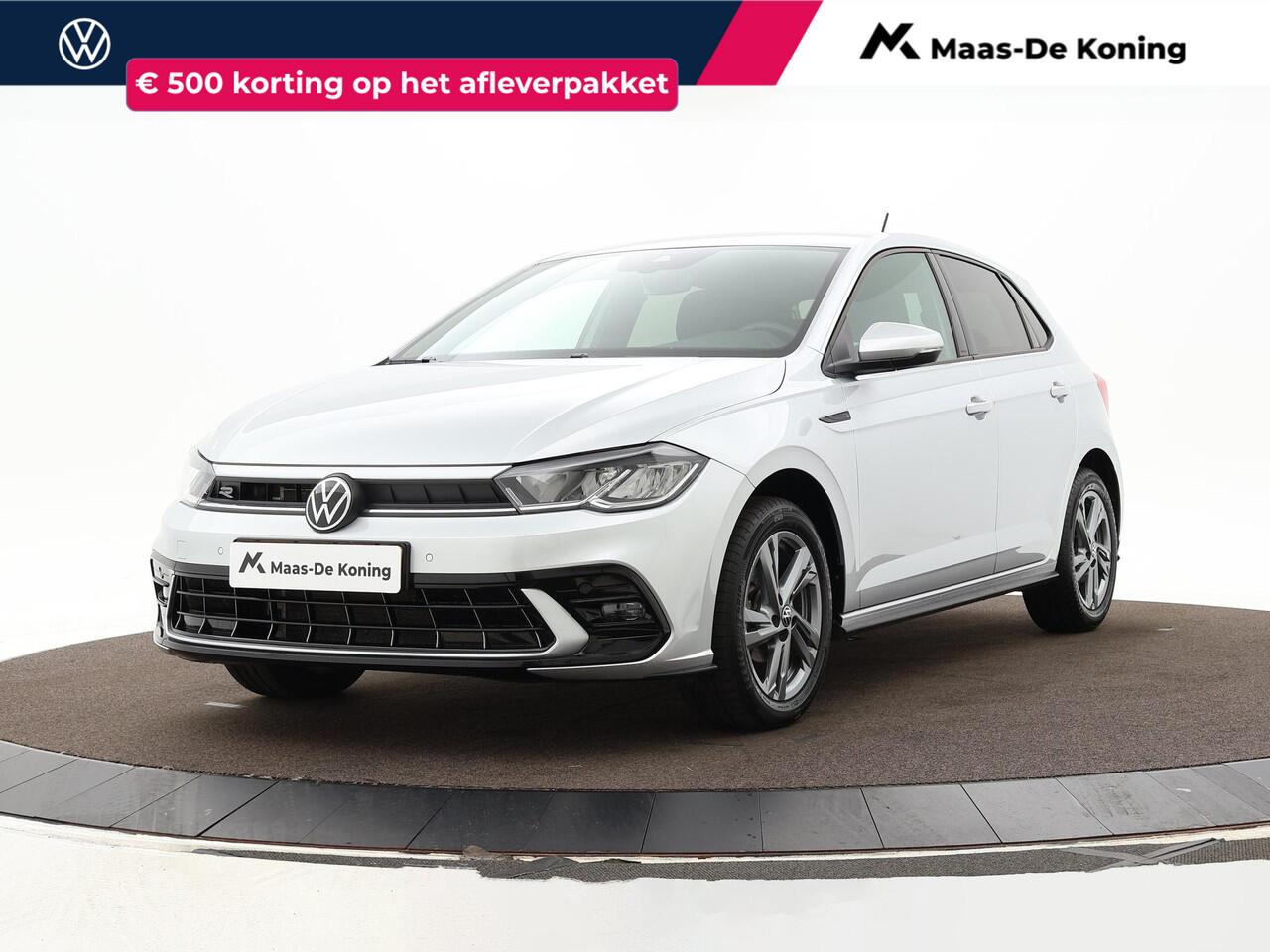 Volkswagen POLO 1.0 Tsi 95pk DSG R-Line · Apple/Android Car Play · Camera · ACC · Climatronic · Getint Glas · 16'' Inch · Garantie t/m 17-11-2028 of 100.000km
