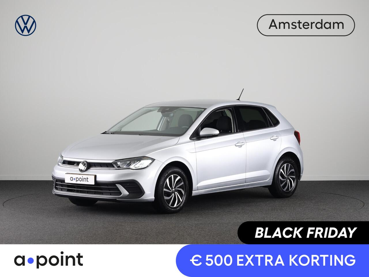 Volkswagen POLO 1.0 TSI Life Edition 95 pk Automaat (DSG) | Verlengde garantie | Navigatie via App | Parkeersensoren achter | Achteruitrijcamera | Adaptieve cruise control |