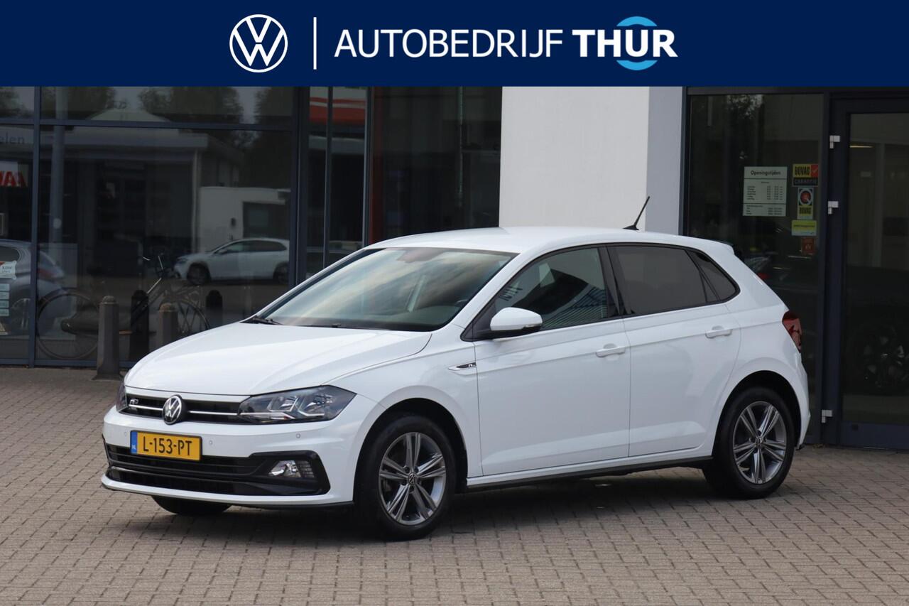 Volkswagen POLO 1.0 TSI Highline Business R 70KW/95PK DSG, privacy glas, digital cockpit, R-Line, zwarte hemel, half leder, 16" LMV sebring, NL auto, dealeronderhouden, climatronic, navigatie, pdc voor en achter.