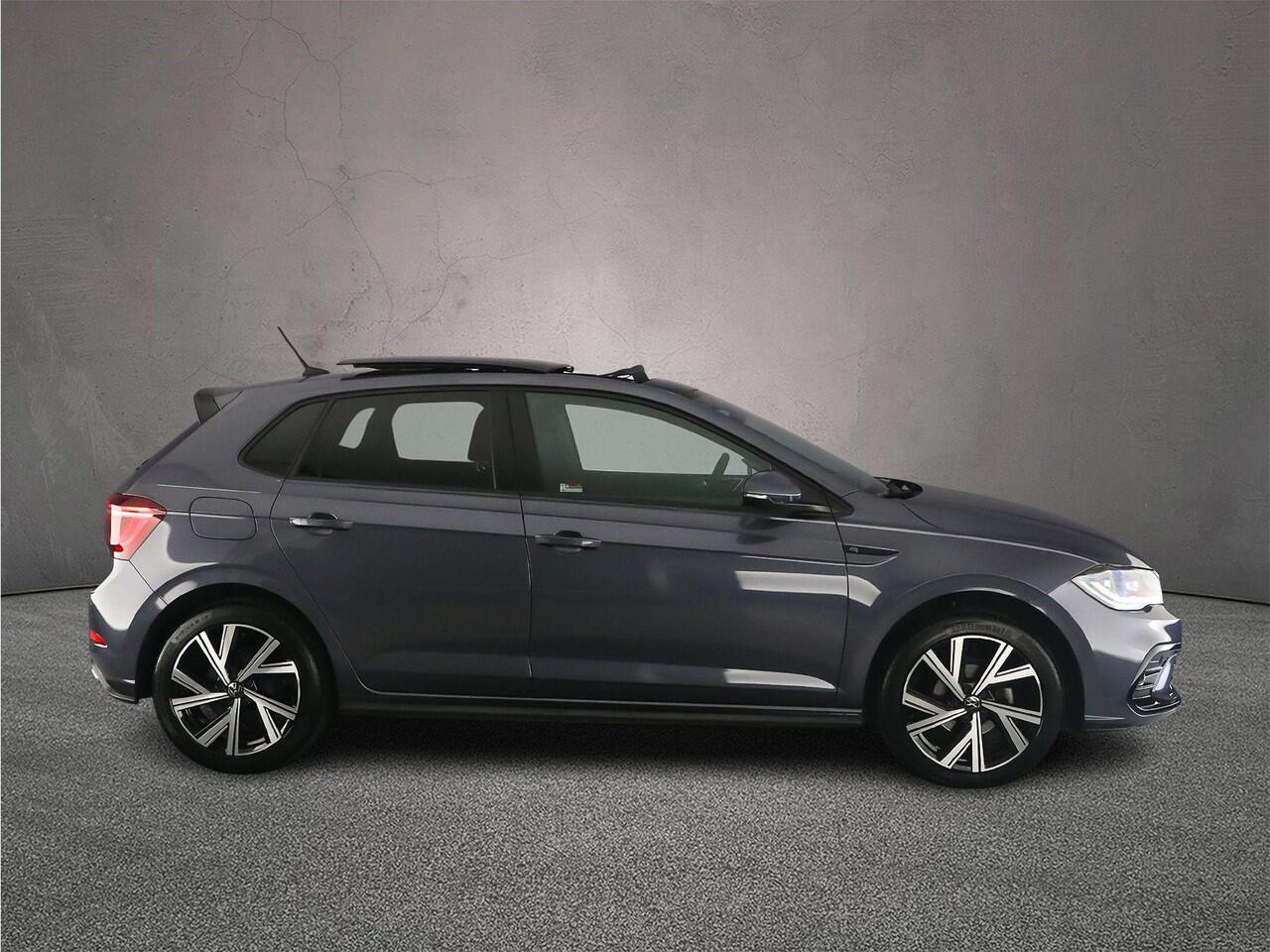 Volkswagen POLO R-Line 1.0 TSI 95pk DSG Automaat Panoramadak, Beats audio, Adaptive cruise control, Achteruitrijcamera, Stoelverwarming