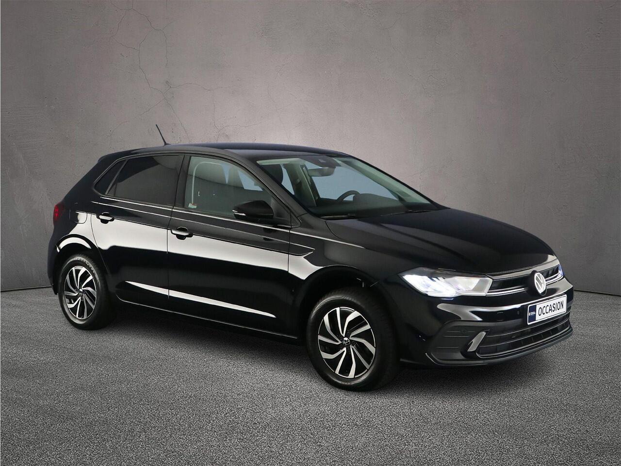 Volkswagen POLO Life 1.0 TSI 95pk Adaptive cruise control, Parkeersensoren, Airco, App connect, LED koplampen, Stoelverwarming, DAB, Radio, Bluetooth