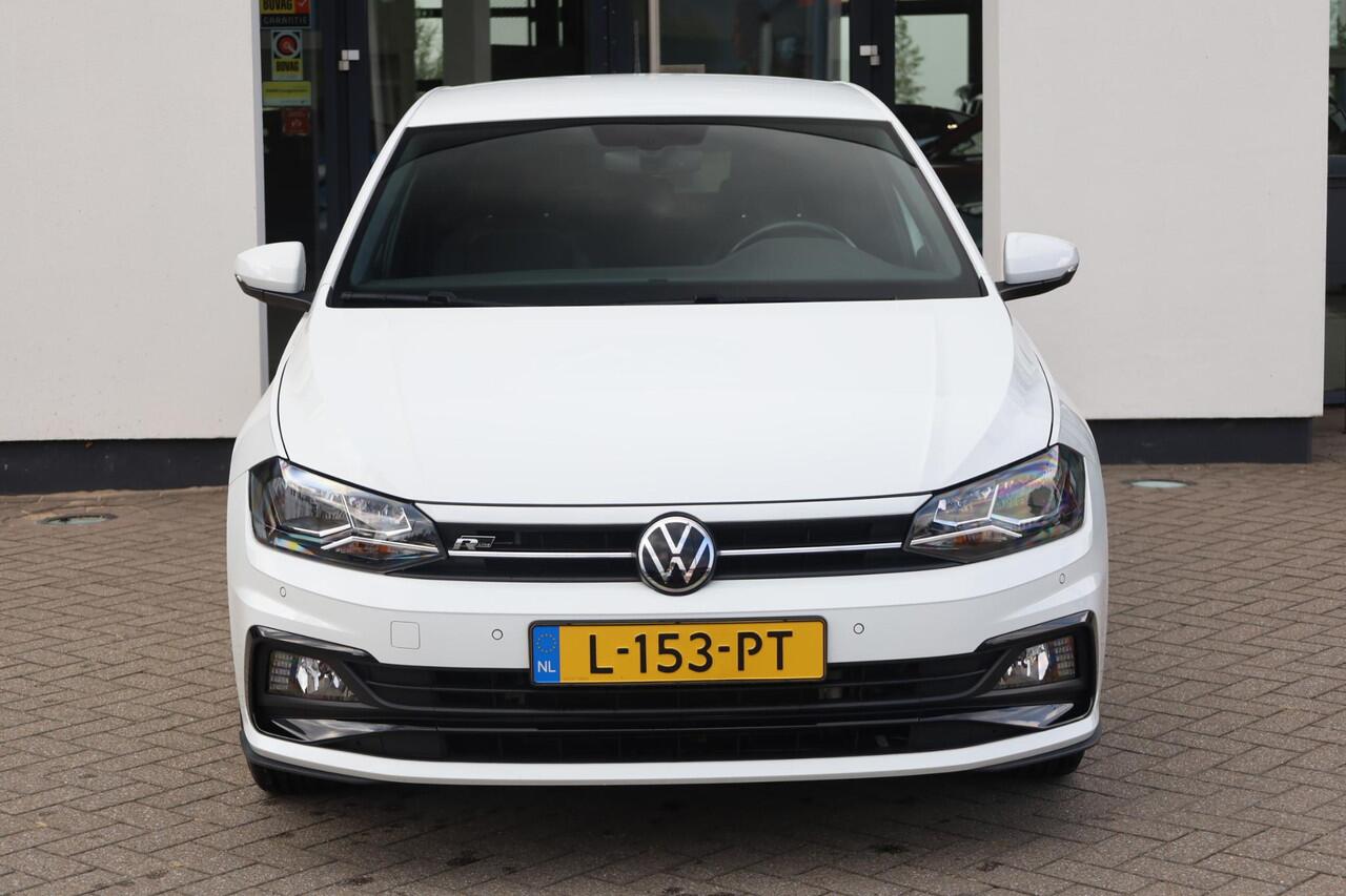 Volkswagen POLO 1.0 TSI Highline Business R PL ¤439 p/m* 95PK / 70kW 70KW/95PK DSG, privacy glas, digital cockpit, R-Line, zwarte hemel, half leder, 16" LMV sebring, NL auto, dealeronderhouden, climatronic, navigatie, pdc voor en achter.