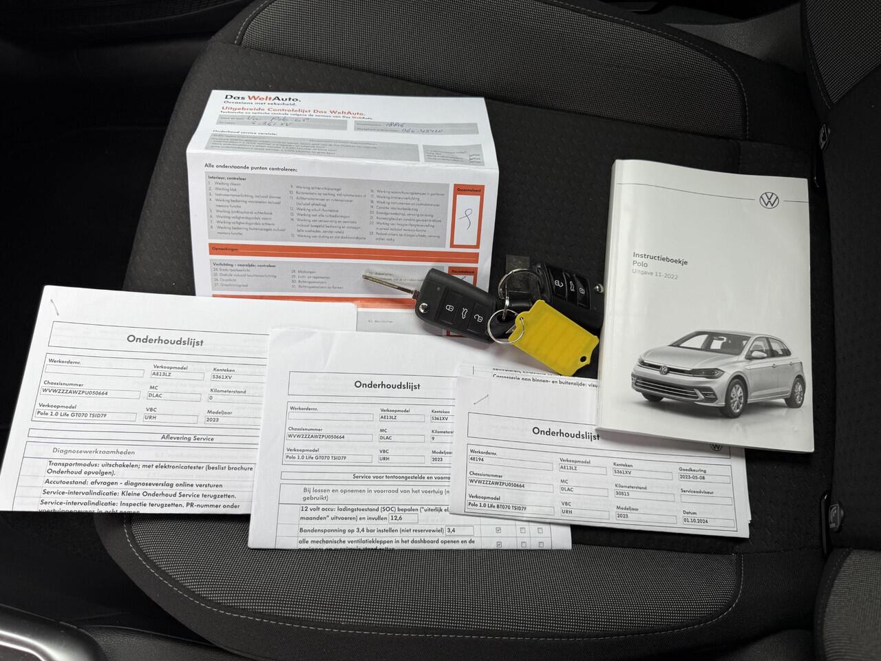 Volkswagen POLO 1.0 TSI Life / Automaat / Cruise Control Adaptief / Airco / Android&Apple Carplay / Bluetooth / 5-Deurs / Origineel Nederlands