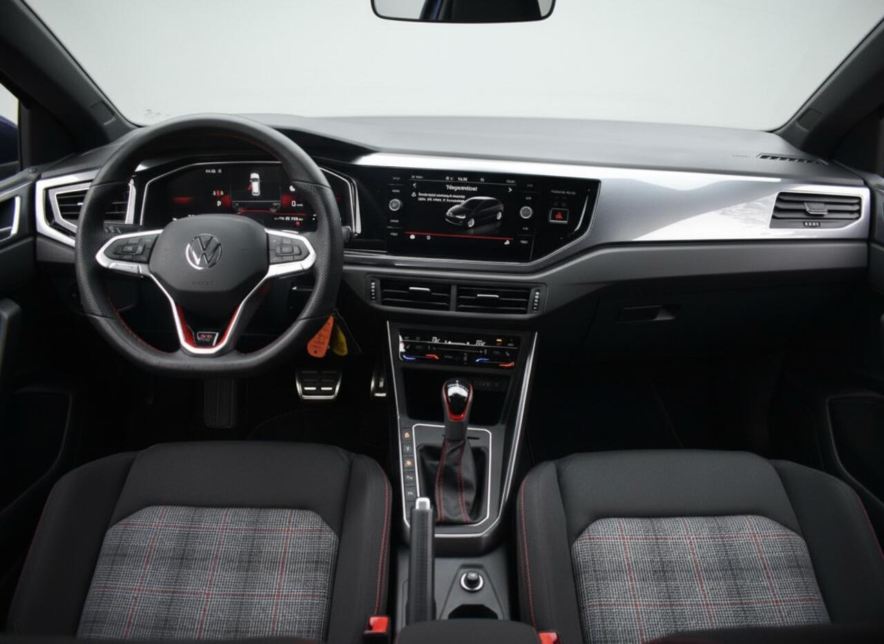 Volkswagen POLO GTI 2.0 TSI 210PK DSG STOELVERW VIRTUAL/IQ-LED/CARPLAY FABRIEKS GARANTIE