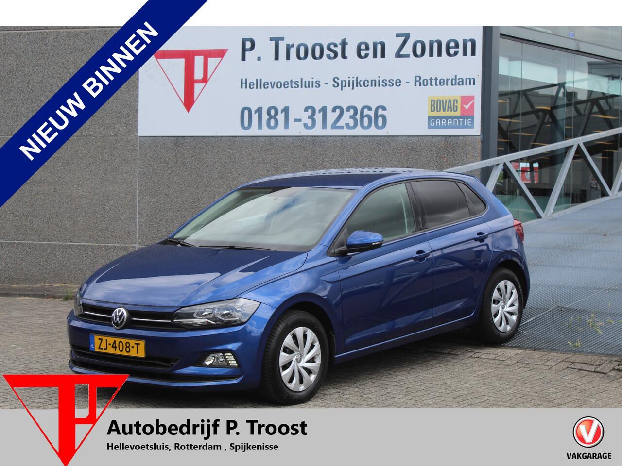 Volkswagen POLO 1.0 TSI Comfortline Orig. NL/Airco/Apple carplay/Adaptive cruise control/Multifunctioneel stuurwiel/Elektrische ramen/Elektrisch verstelbare spiegels.
